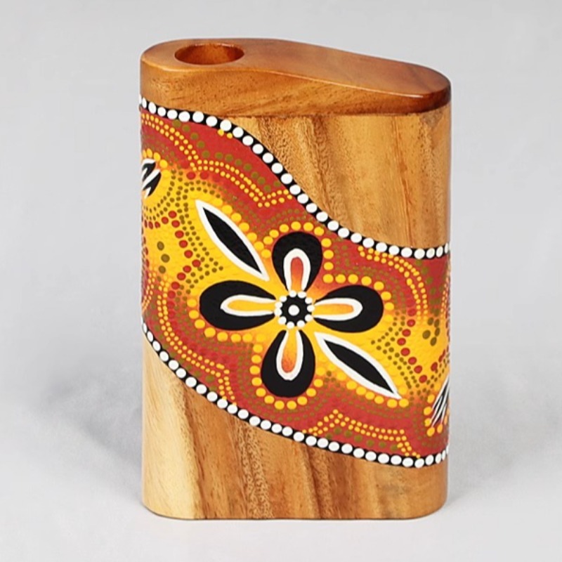 Musical Instrument Didgeridoo - ポータブルポケットディジレードゥー サウンドヒーリングレコーダー 瞑想用ハンドヘルド木管楽器 大人初心者向け楽器