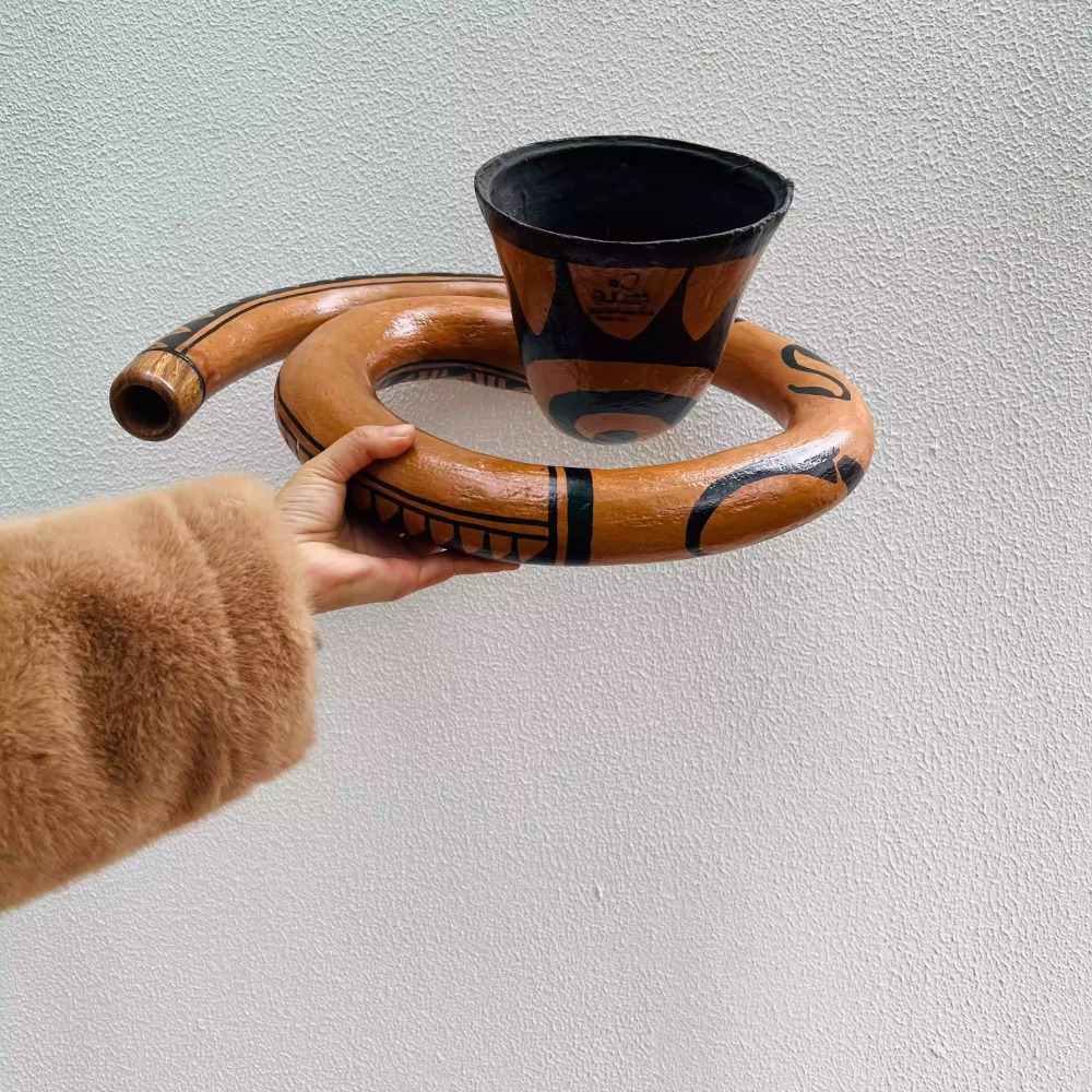 Musical Instrument Didgeridoo - ローストウッド手作りディジーリドゥ C/D/E/F/CISキー サウンドセラピー ディジーリドゥ ヒーリング ポータブル