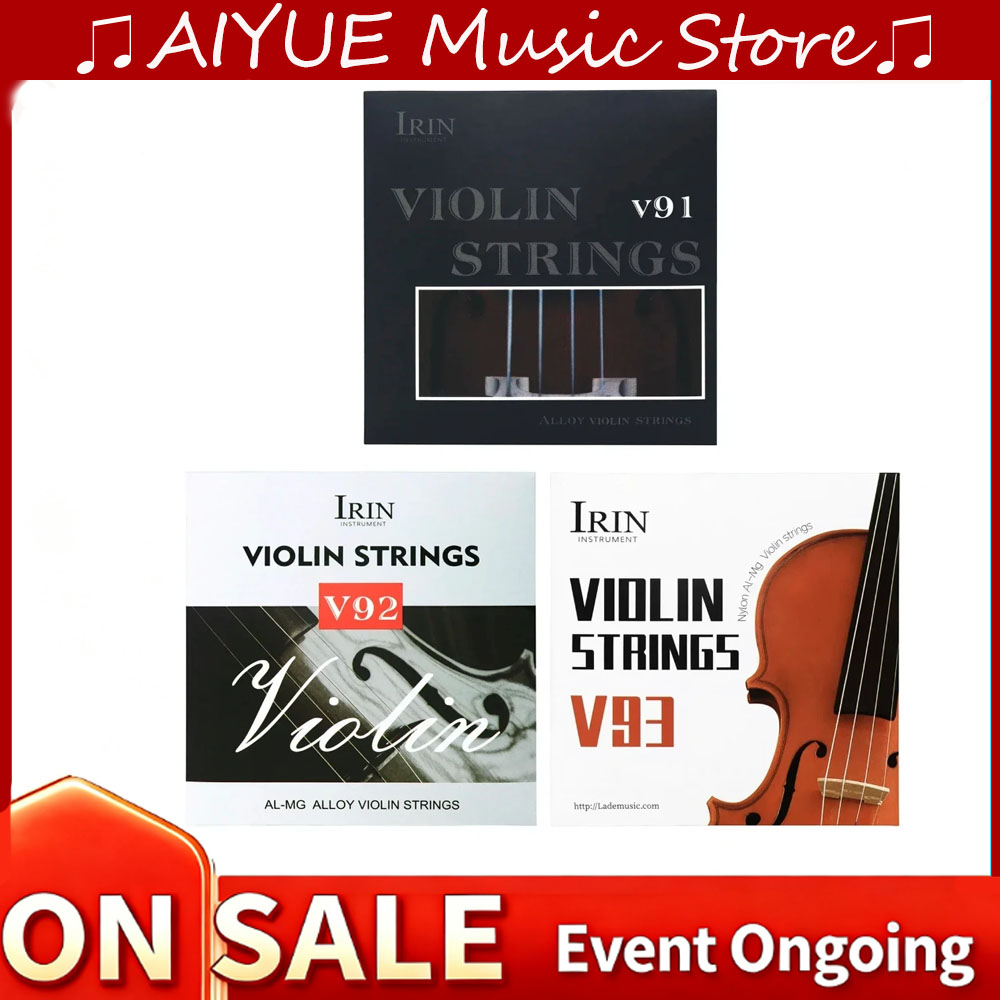 Violin Musical Instrument - IRIN バイオリン弦 プロフェッショナルバイオリンフィドル弦 E-A-D-G 高品質コア楽器部品 4/4