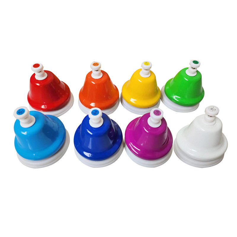 Musical Instrument For Babies - Orff 楽器セット ハンドベル カラフルな 8 ノート