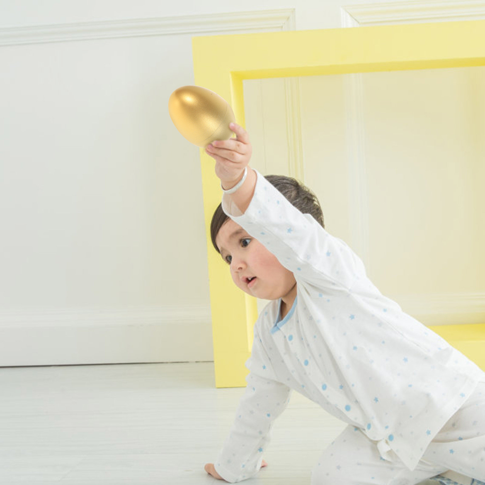 Musical Instrument I Play - 2 個子供用サンドエッグシェイカー幼児用ミュージカル早期教育楽器就学前学習感覚遊びモンテッソーリエッグ