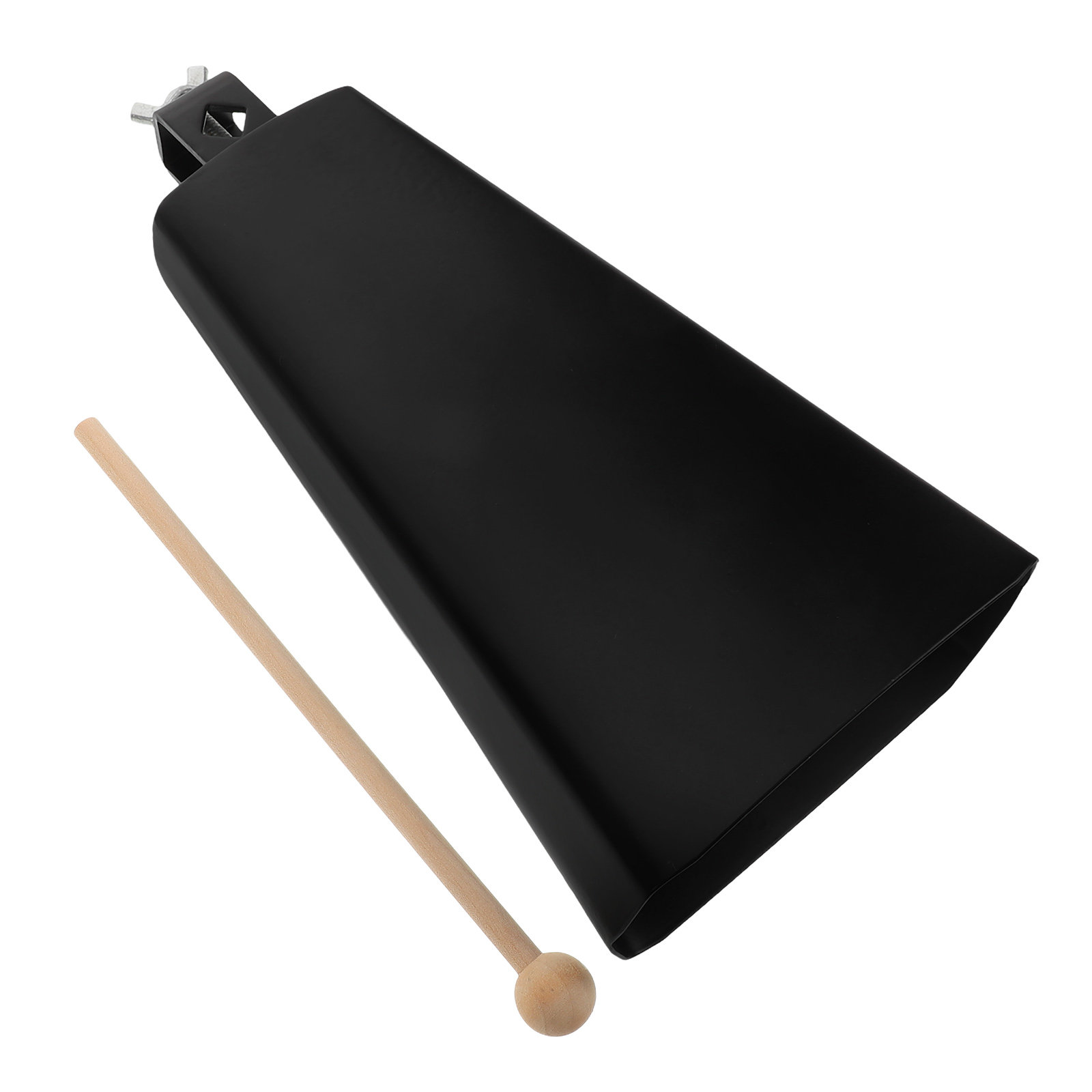 Djembe Hand Drum - スティック付きメタルカウベル楽器セット、初心者向けドラムセット、バンド練習、音楽教育に最適な多用途ハンドパーカッションカウベル