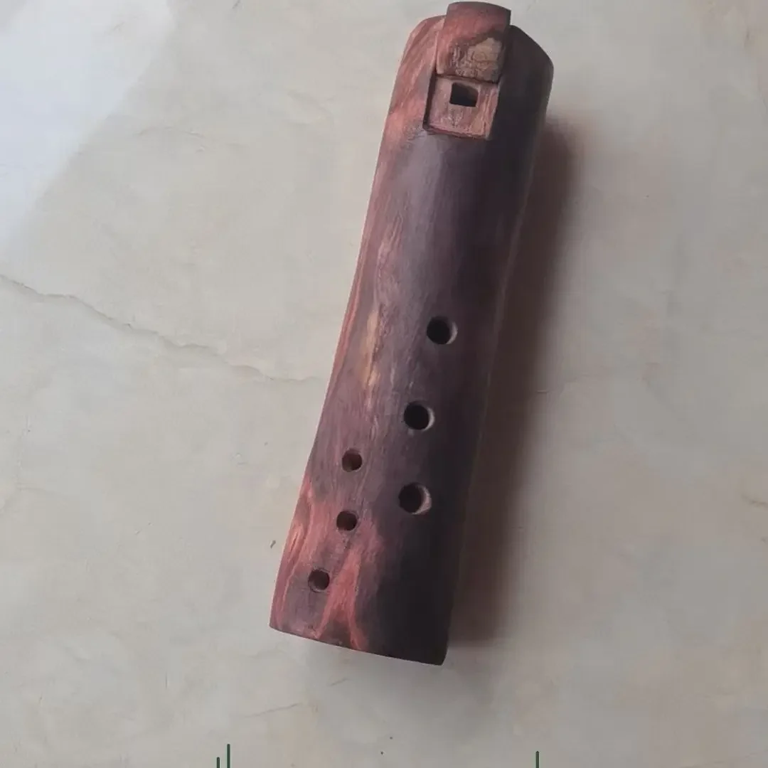 Musical Instrument Indian - 手作り木製フルート海南黄花利インドフルートポケットフルートニッチ楽器愛好家