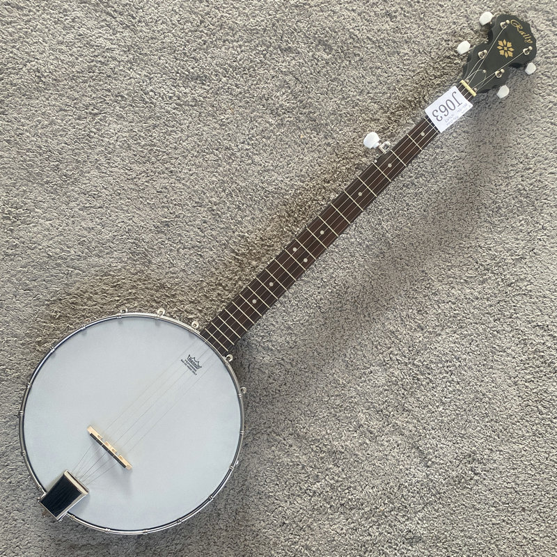 Banjo 5 String Open - J063 製品名：RALLY 5弦バンジョー、韓国製、オープンバックボディ、22フレット