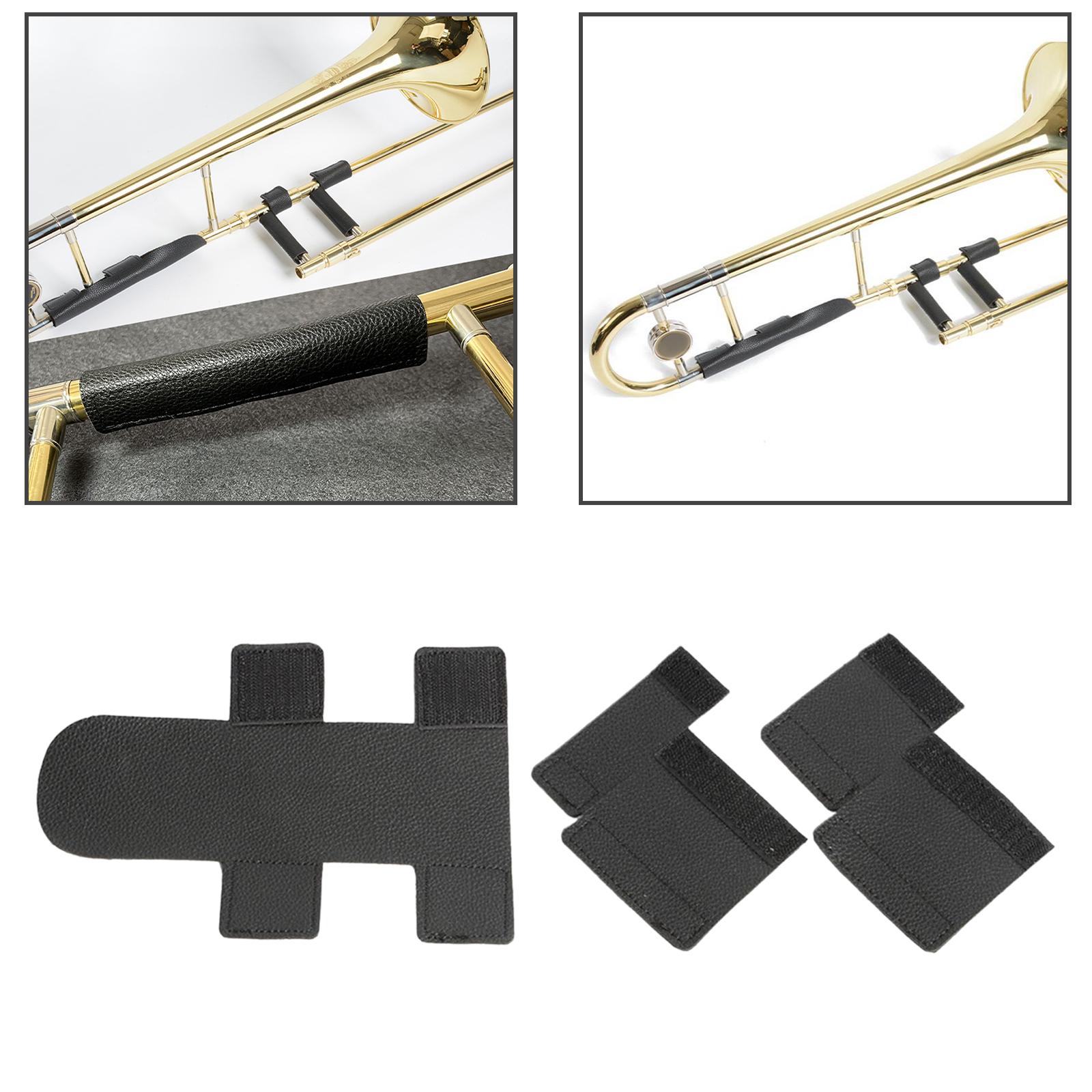 Musical Instrument Trombone - トロンボーンハンドガードスライドカバー マイクロファイバープロテクター 楽器メンテナンスおよびトロンボーンアクセサリー用