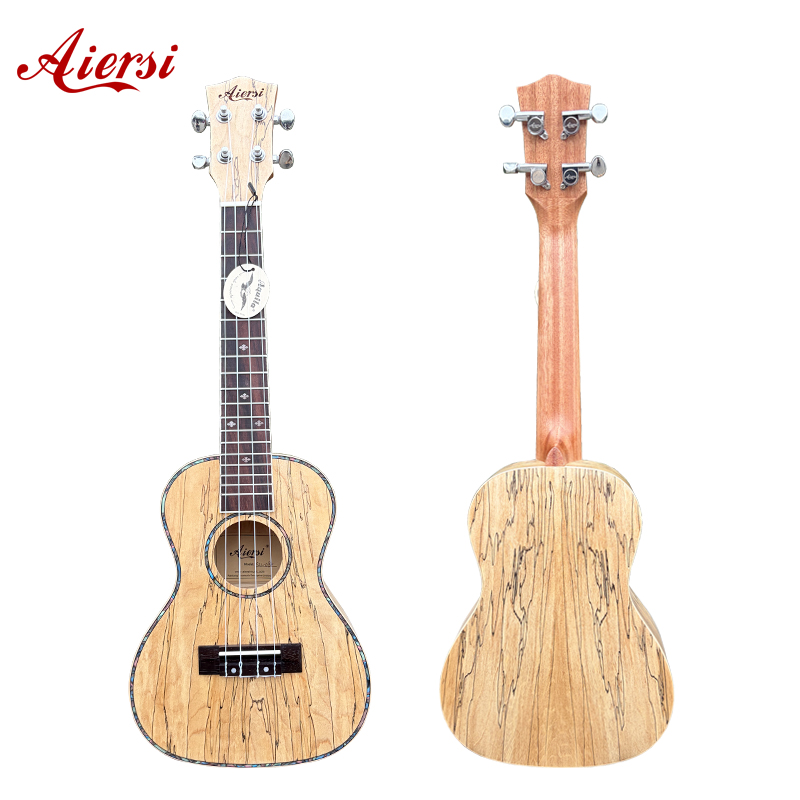 Musical Instrument Hawaii - メープルウッドウクレレコンサート23インチウクレレプロフェッショナルハワイウクレレ楽器ステージパフォーマンス練習用