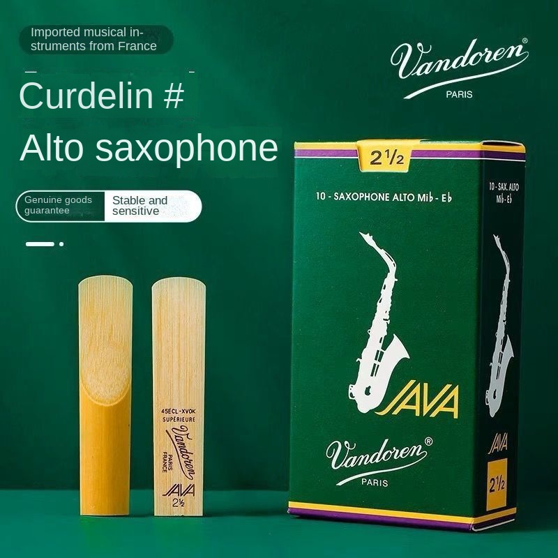 Musical Instrument Saxophone - Bendlin-altoサックス変更、グリーンボックス、java、alto、eフラット、フレンチヴァン、ポップジャズ、2.5