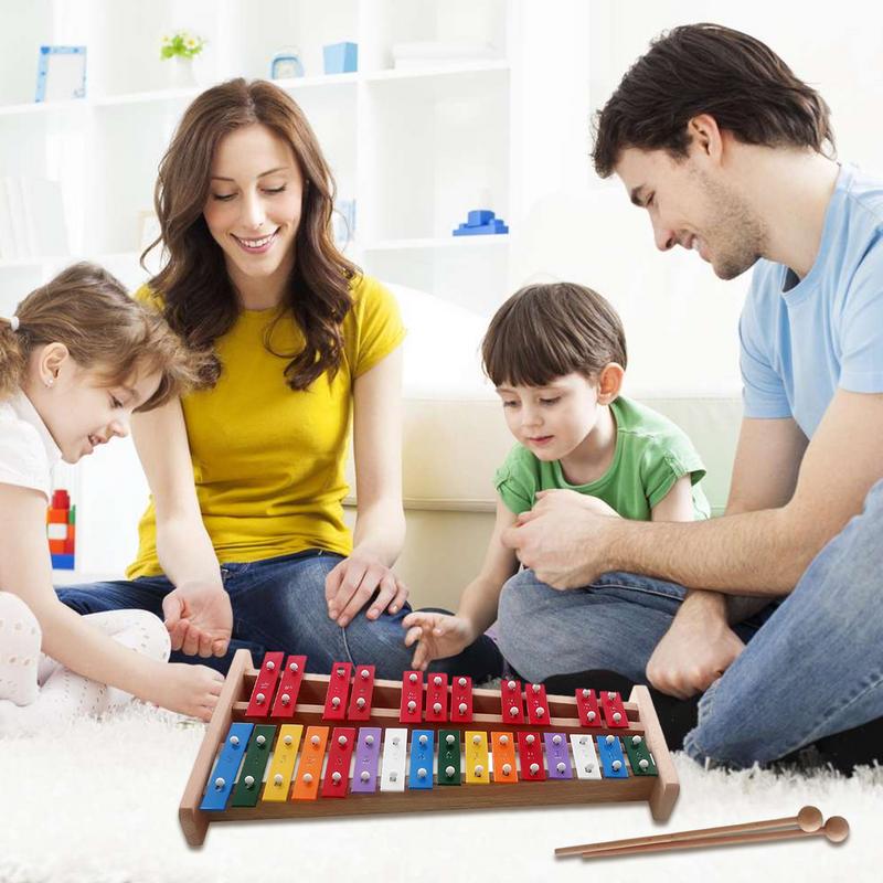 赤ちゃんのためのxylophoneハンドベル、カラフルな情熱 - Musical Instrument For Babies のレビューと価格