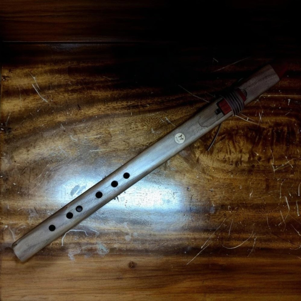 B/C/D/E/F トーン木製垂直フルートポータブル伴奏ヒー - Musical Instrument Indian のレビューと価格