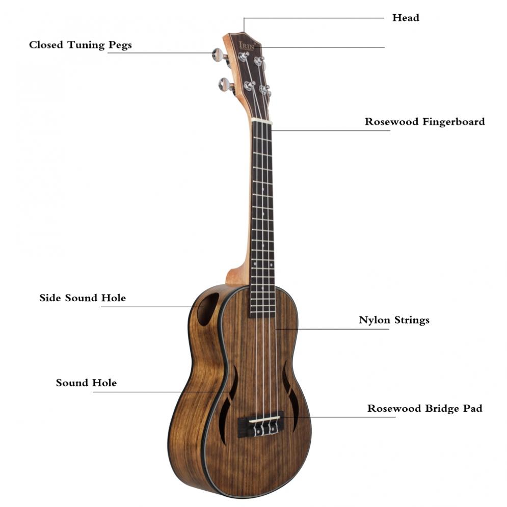 1 pc ウクレレ 23 / 26 インチコンサートテナーウ - Musical Instrument Hawaii のレビューと価格