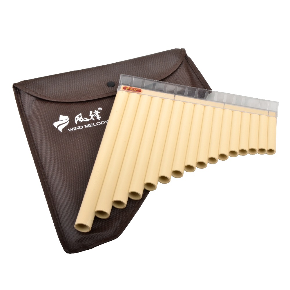 16 パイプパンフルート C トーン 16 チューブ簡単学習 - Musical Instrument Indian のレビューと価格
