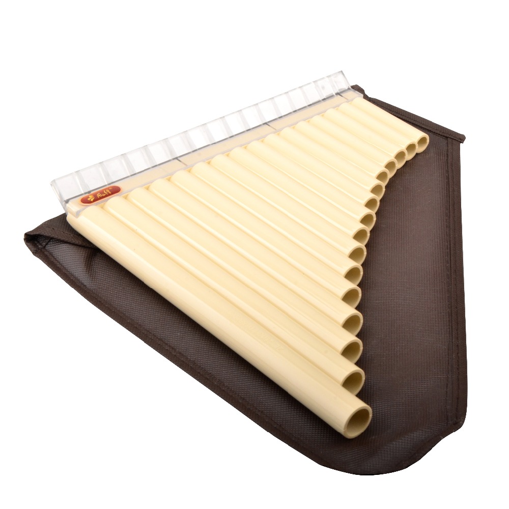 16 パイプパンフルート C トーン 16 チューブ簡単学習 - Musical Instrument Indian のレビューと価格