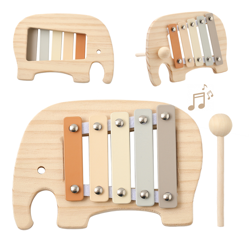 赤ちゃんモンテッソーリおもちゃ漫画象打楽器木琴おもちゃ赤ちゃ - Musical Instrument For Babies のレビューと価格