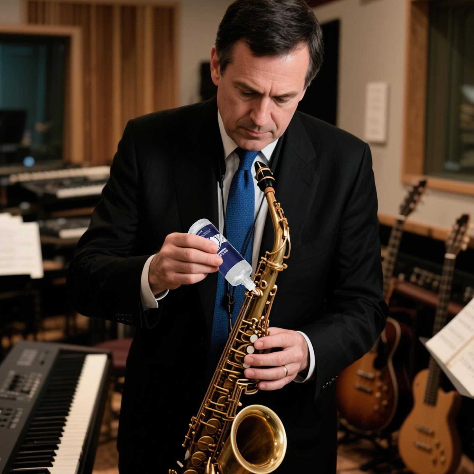 バルブオイル 100 ミリリットル金管楽器潤滑剤トランペット - Musical Instrument Saxophone のレビューと価格