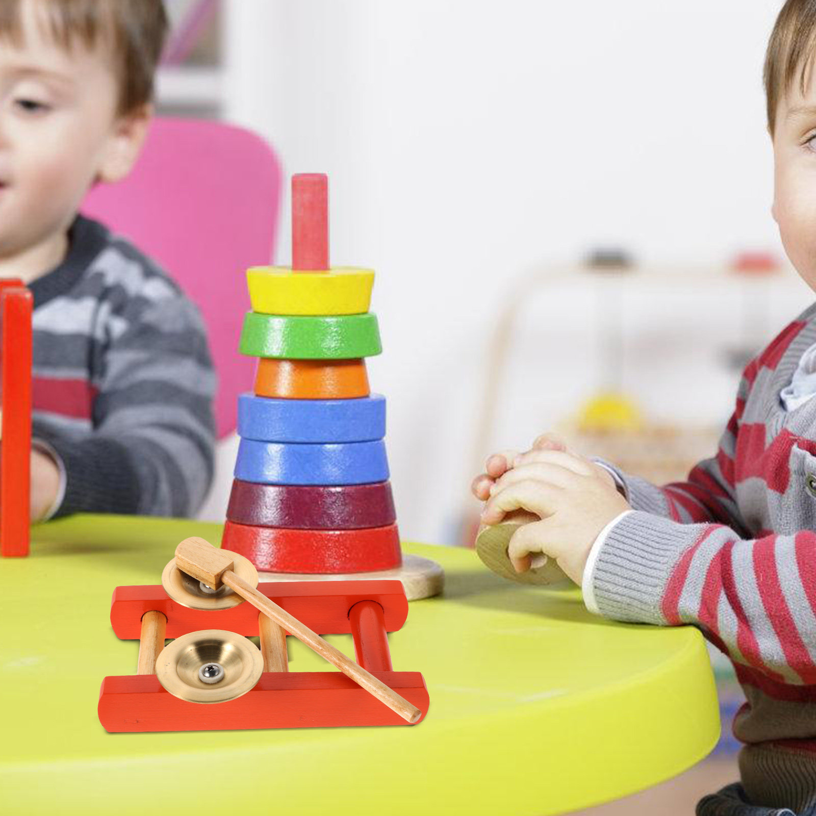ミニ小型ハンドブラスシンバル子供用打楽器コンパクトデザイン心 - Musical Instrument I Play のレビューと価格