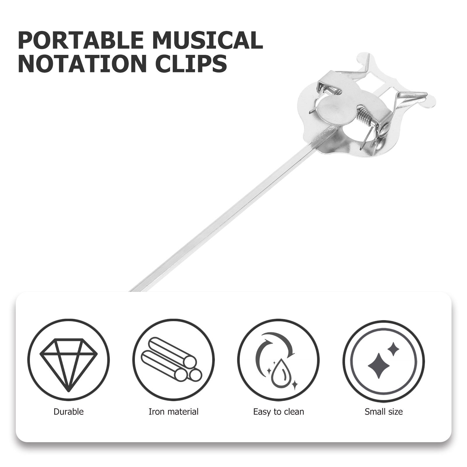 ベース用ミュージッククリップライト ポータブル アイアン製  - Musical Instrument Trombone のレビューと価格