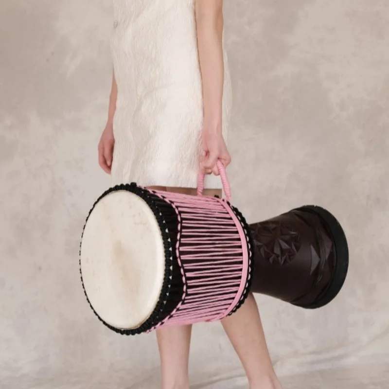 12 インチジャンベマホガニーアフリカドラムプロフェッショナ - Musical Instrument Indian のレビューと価格