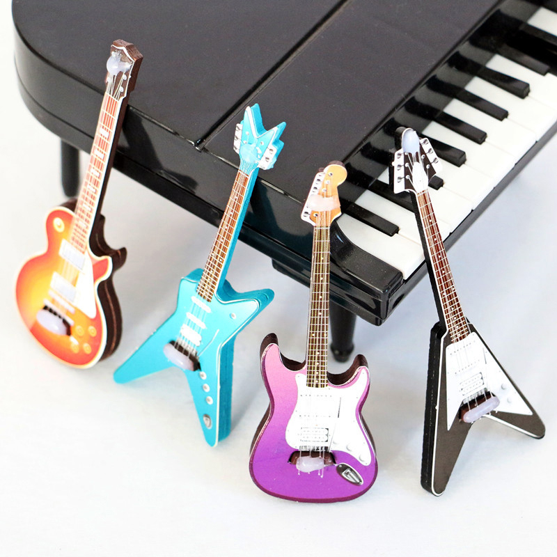 1 個ドールハウスミニチュアギター楽器モデルドールハウスの装 - Musical Instrument I Play のレビューと価格
