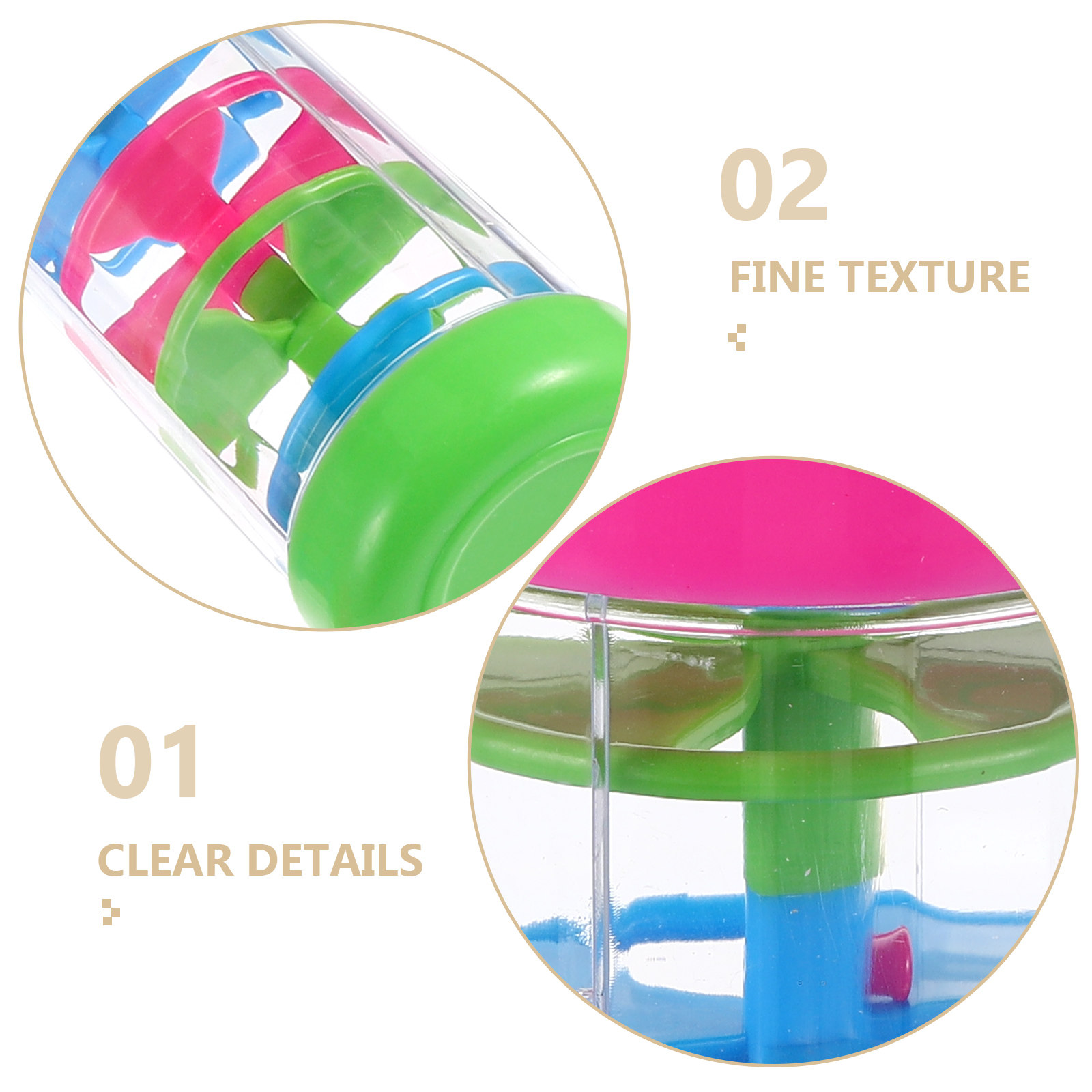 2個セット レインスティック スパイラル型楽器 子供用 ベビ - Musical Instrument I Play のレビューと価格