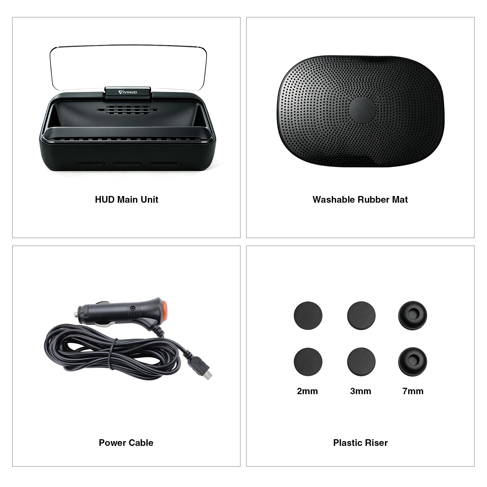 ワイヤレスCarPlay HUDヘッドアップディスプレイ多機 - Musical Instrument Project のレビューと価格