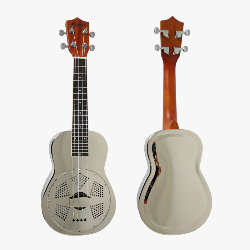 ウクレレ 24インチ コンサート グロス仕上げ 真鍮ボディ  - Musical Instrument Hawaii のレビューと価格