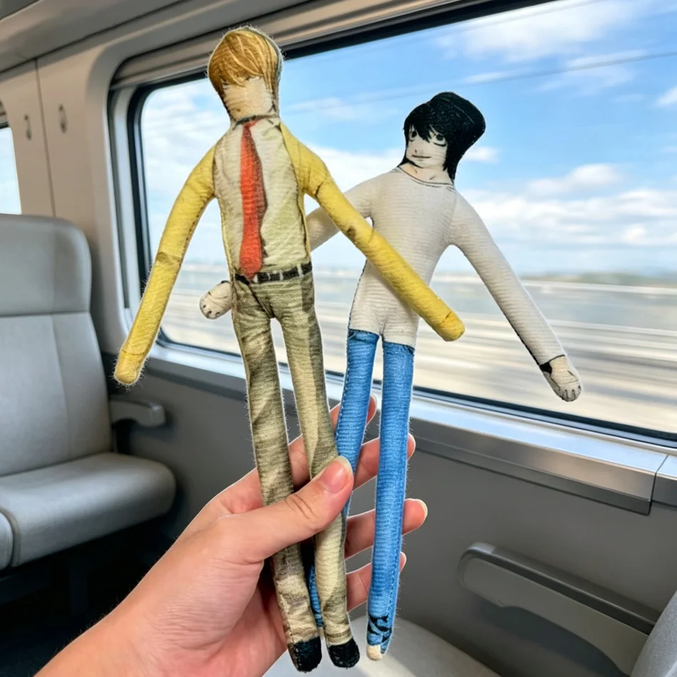 24CM アニメデスノート L・ローリエット＆夜神月抽象人形 - L Musical Instrument のレビューと価格