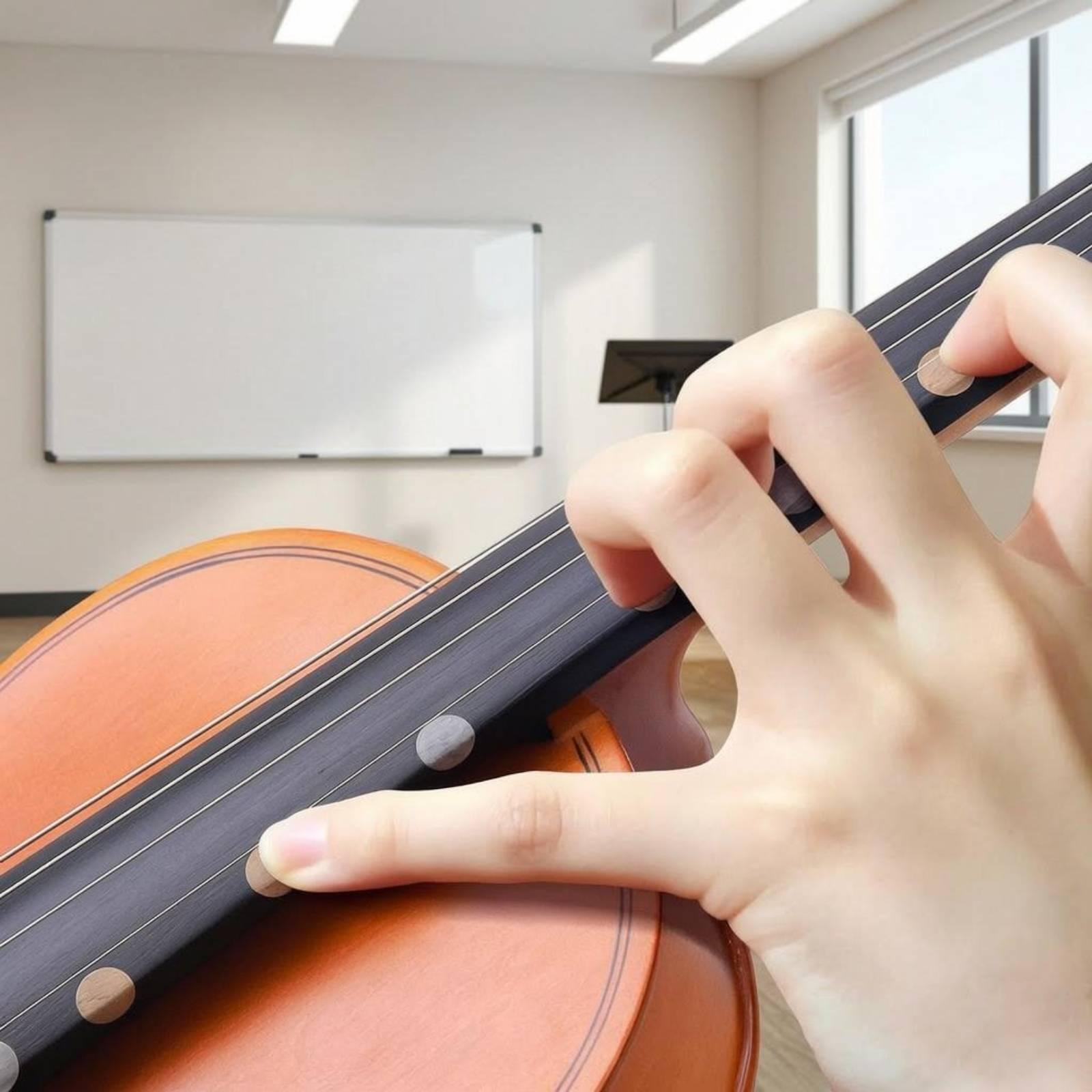 弦楽器指板ステッカー ビジュアルドットマーカーテープ バイオ - Violin Musical Instrument のレビューと価格