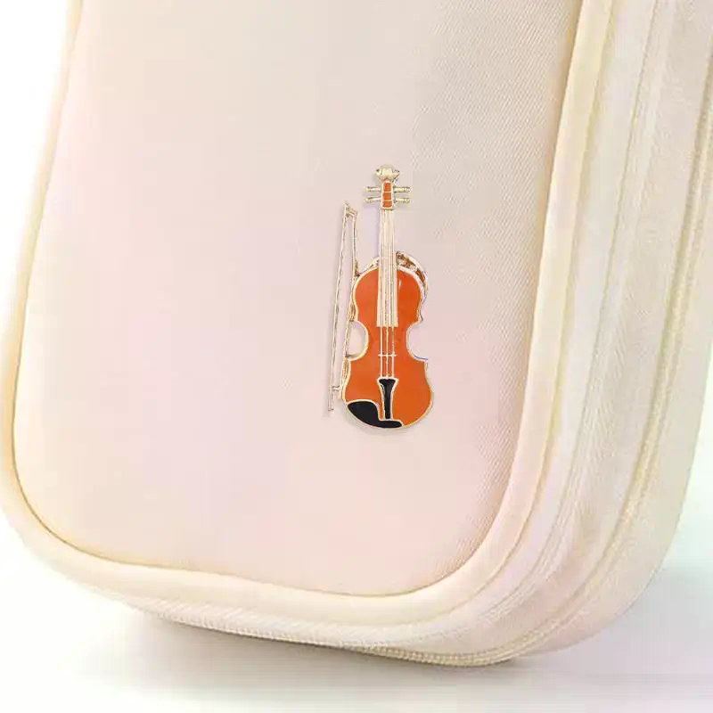 1 個シンフォニーオーケストラバッジ面白い楽器エナメルブロー - Musical Instrument Saxophone のレビューと価格